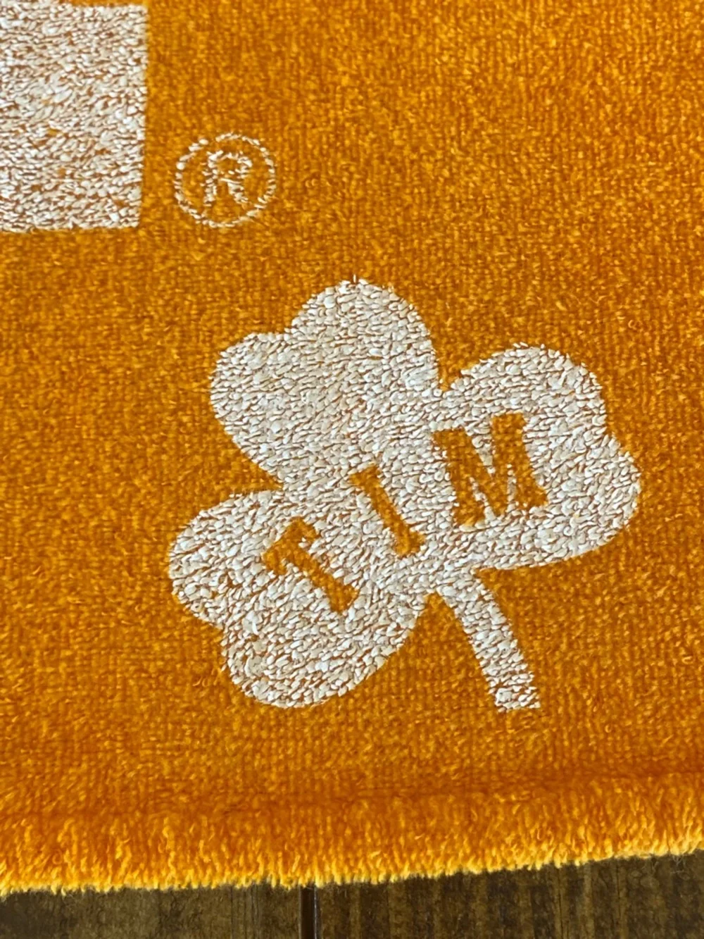 Iconic Orange Tennessee Volunteers Rally Hand Towel With The Block 